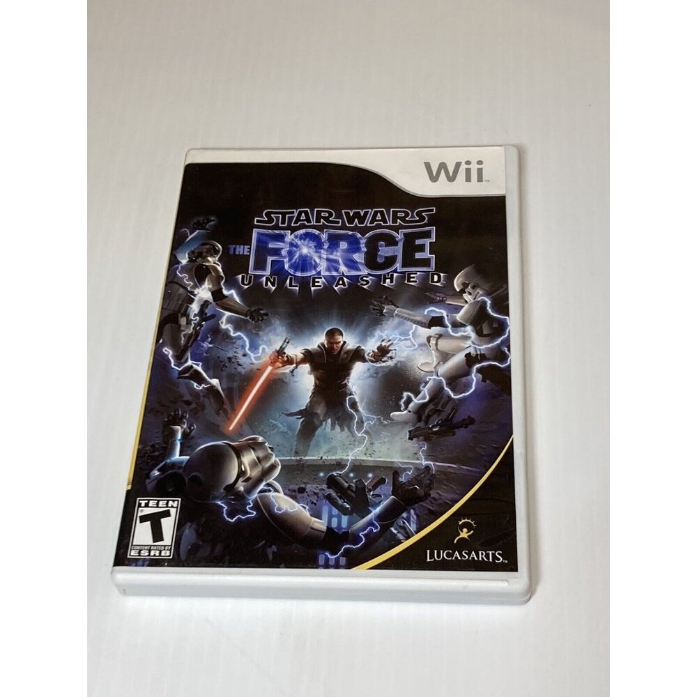 Nintendo Wii - Star Wars The Force Unleashed - Complete w/ Manual